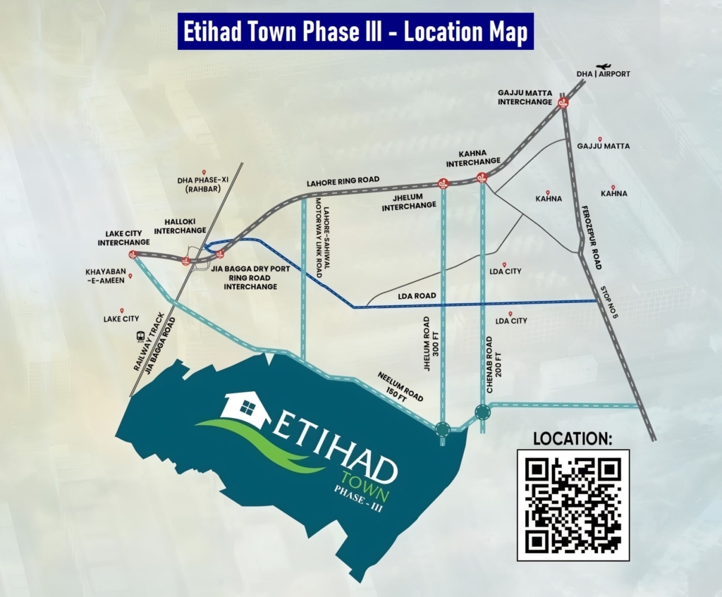 Etihad Town Location